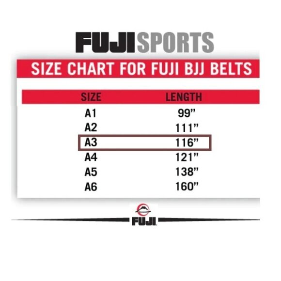 Jiu Jitsu Adult Belt Brown, A-3 - Picture 3 of 4